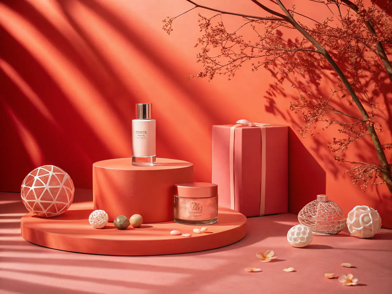 A creative AI-generated image showcasing a product in a unique and eye-catching setting, emphasizing the ability to create distinctive visuals that capture attention and enhance brand identity.