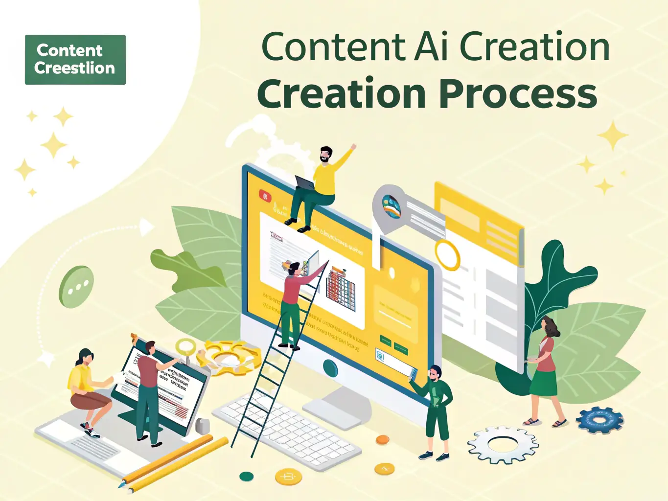 A dynamic AI-generated image illustrating a rapid content creation process, with various product images being generated simultaneously, highlighting the speed and efficiency of Diovax's AI.